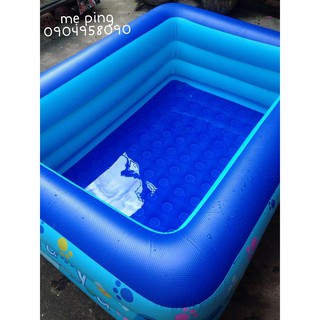 Combo bể bơi 1m8 + phao cổ + bơm điện