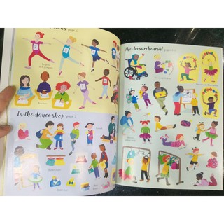Dính dán - Usborne sticker book - Ballet Show