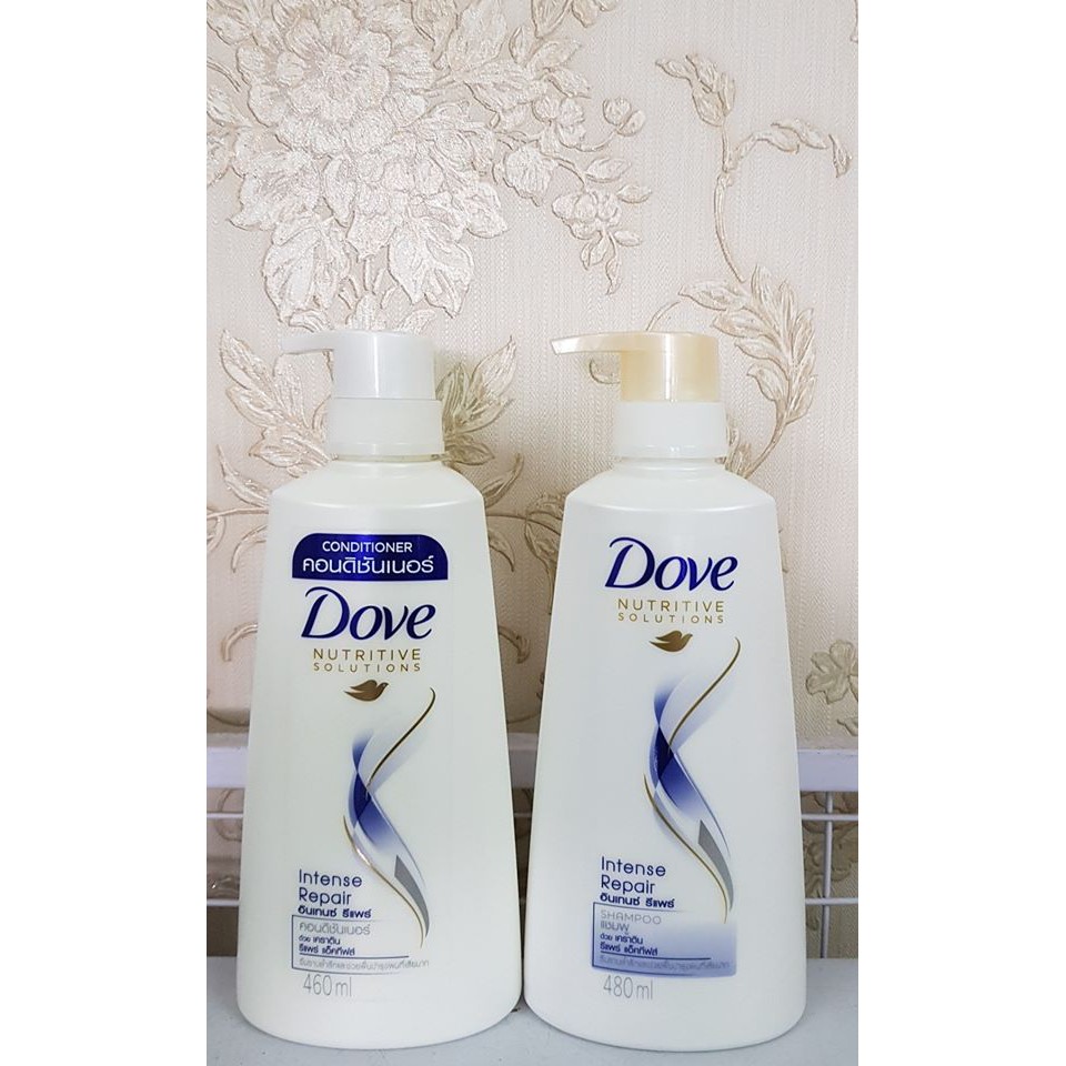 Dầu xả  (gội) Dove Thái Lan 480ml