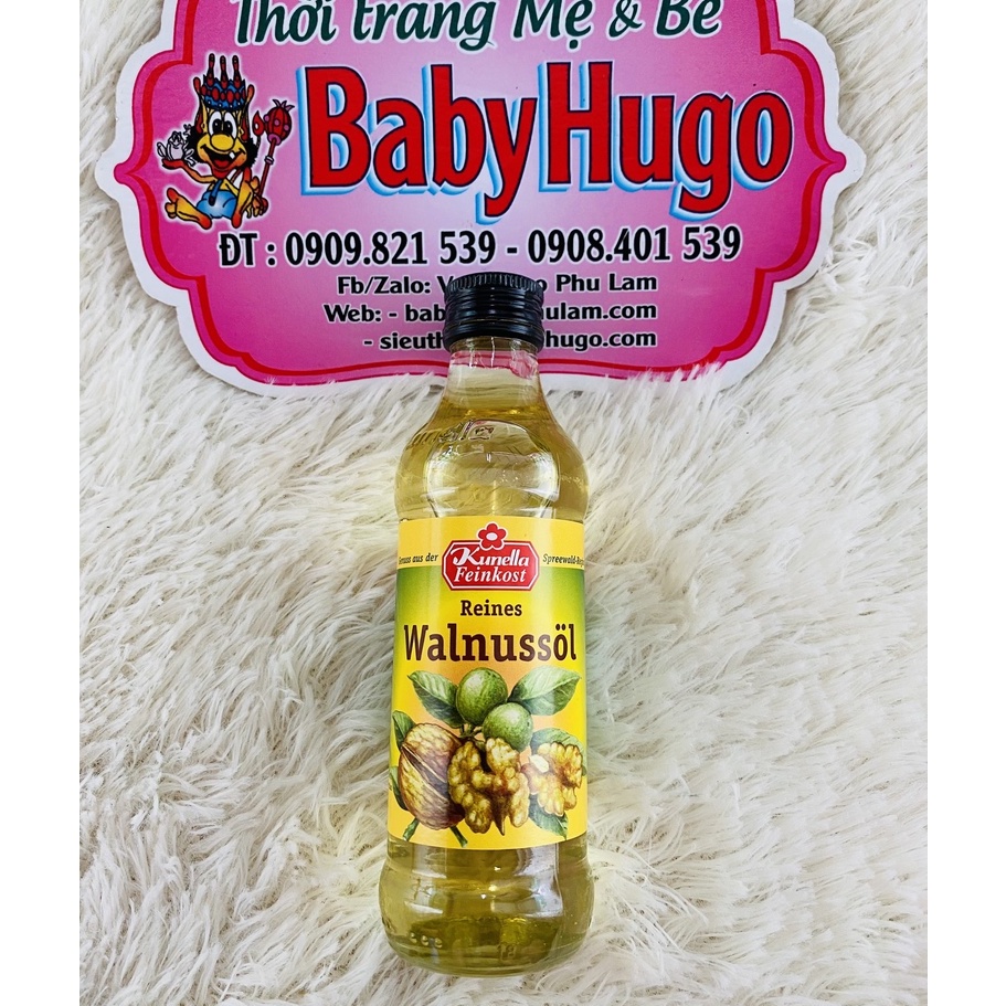 Dầu ăn dặm óc chó Đức 100ml cho bé