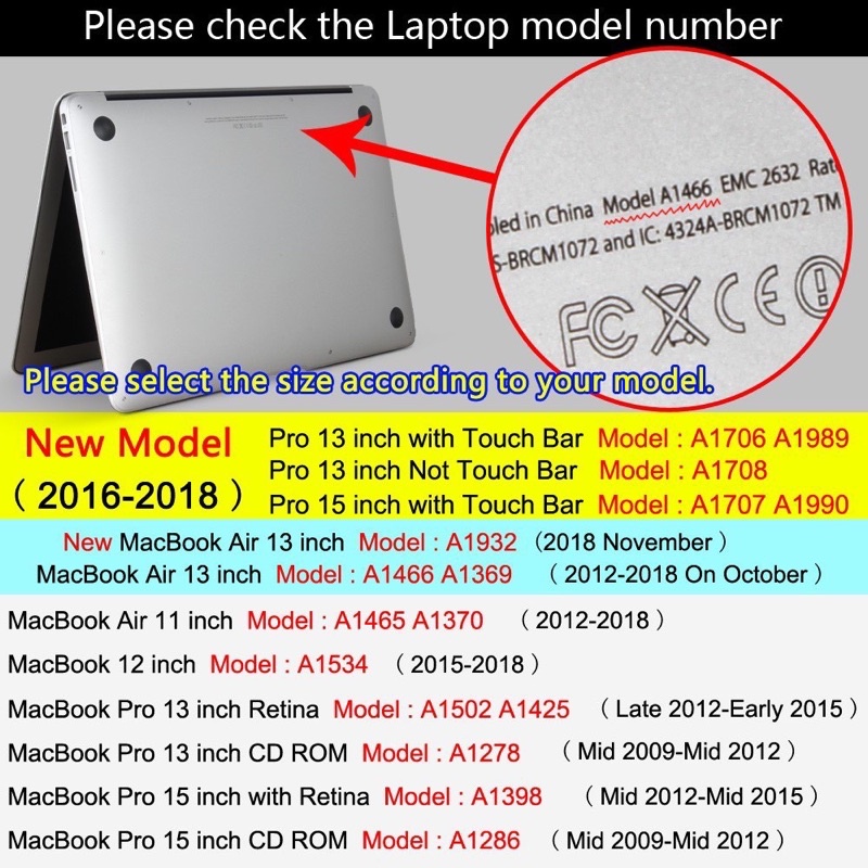Ốp MacBook Pro 15.4 inch A1707 / A1990, MacBook Pro 16 inch A2141