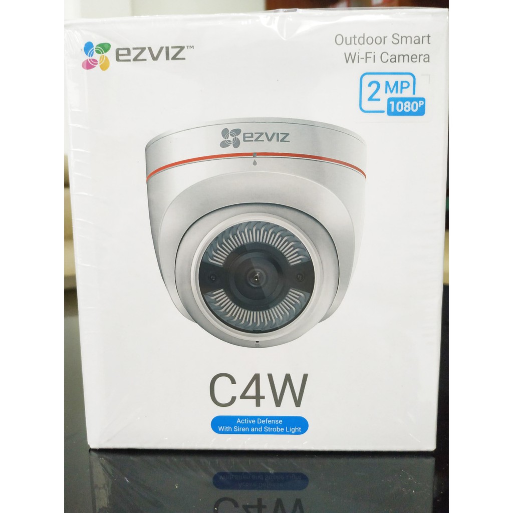 Camera IP WIFI 2M Ngoài Trời Trong Nhà EZVIZ C4W CV288 1080P FULLHD Còi Hú HIKVISION phòng vệ chủ động