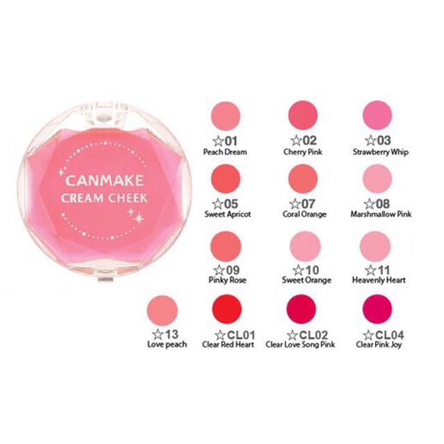 KEM MÁ HỒNG CANMAKE CREAM CHEEK | BigBuy360 - bigbuy360.vn