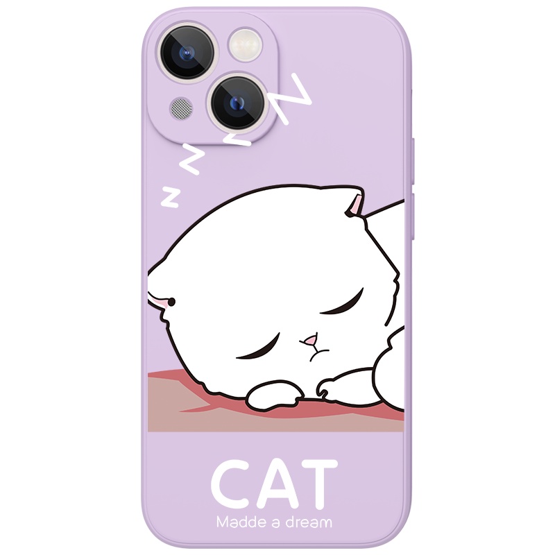 Ốp lưng JURSUE hoạt hình cặp đôi dễ thương đẹp cho iPhone 13 12 11 Pro Max SE 2020 X XR XS ip 8 7 6 6S Plus kute Y178