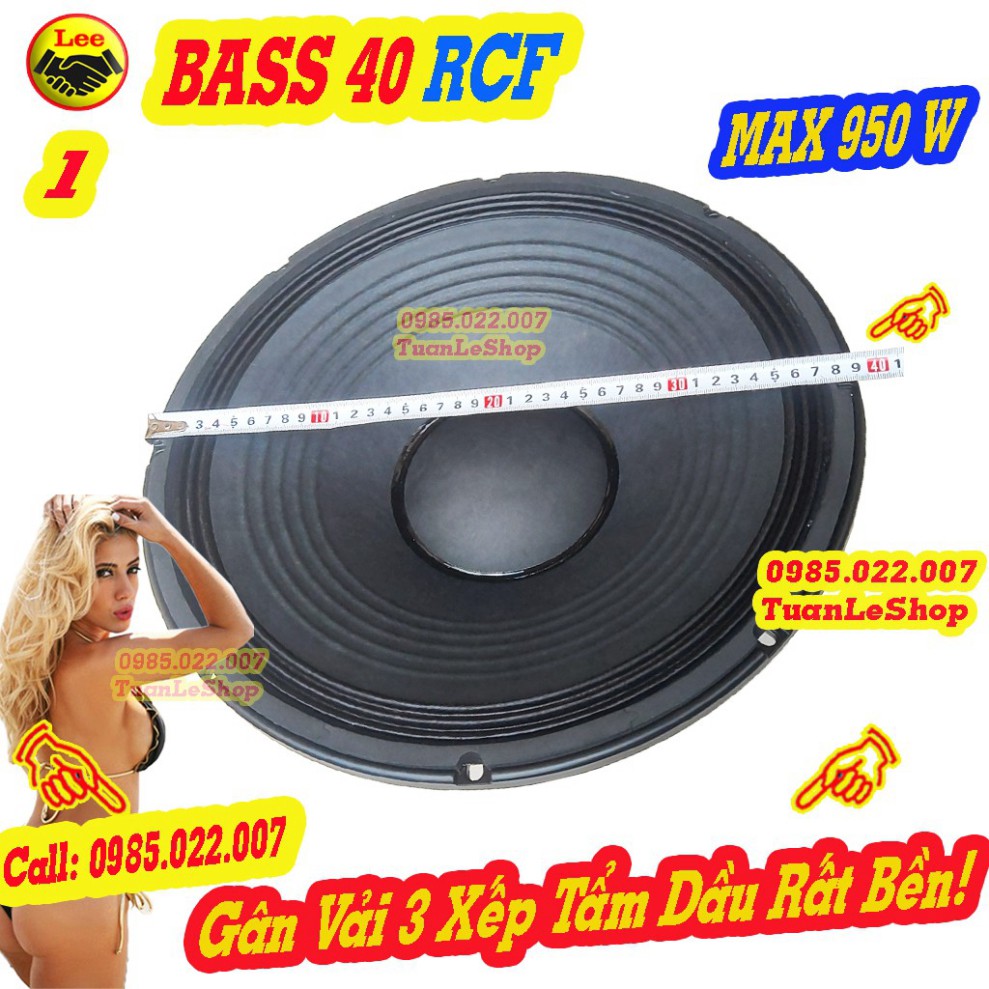 LOA BASS 40 TỪ 220 COIL 100 RCF -LOA  4 TẤC – GIÁ 1 CỦ LOA RỜI