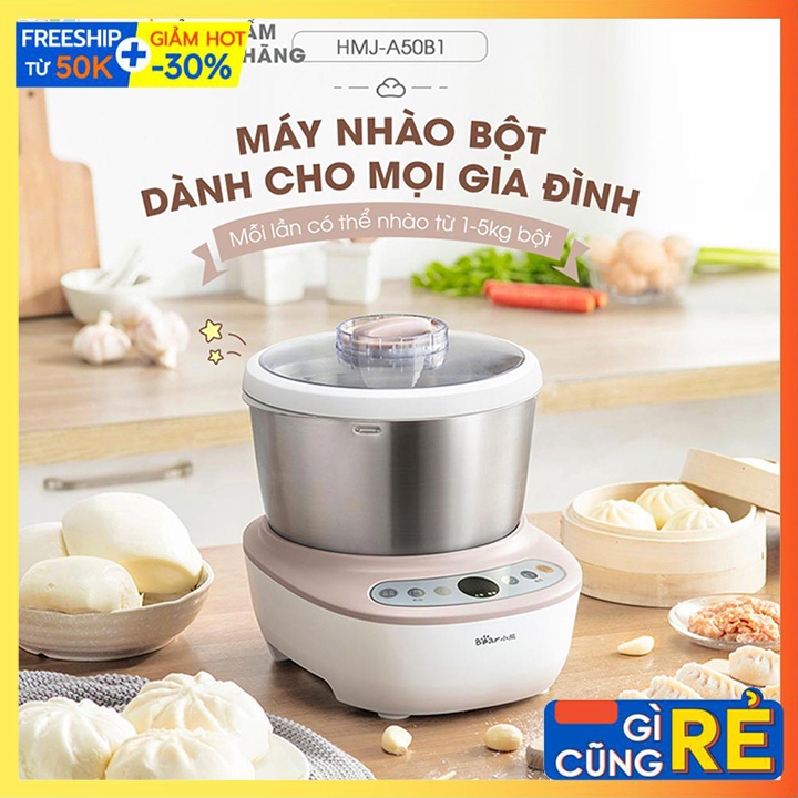 Máy trộn ủ bột làm bánh mì Bear HMJ-A35M1 3,5L Nhập khẩu chính hãng