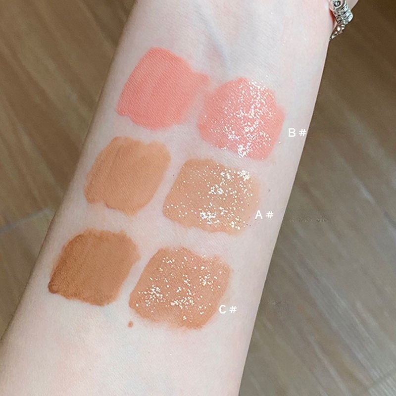 Phấn Mắt Dạng Lỏng 2 Trong 1 Chống Thấm Nước Màu Sắc Tự Nhiên