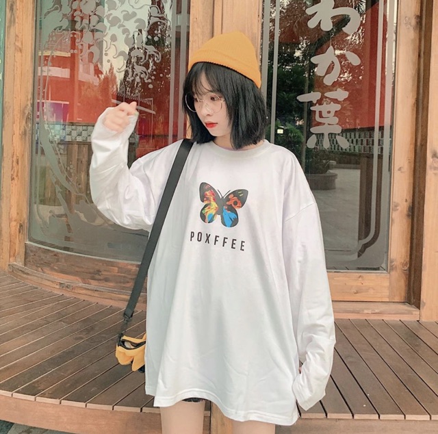 Áo tay dài Long Sleeve Pox Unisex ( 3 màu )