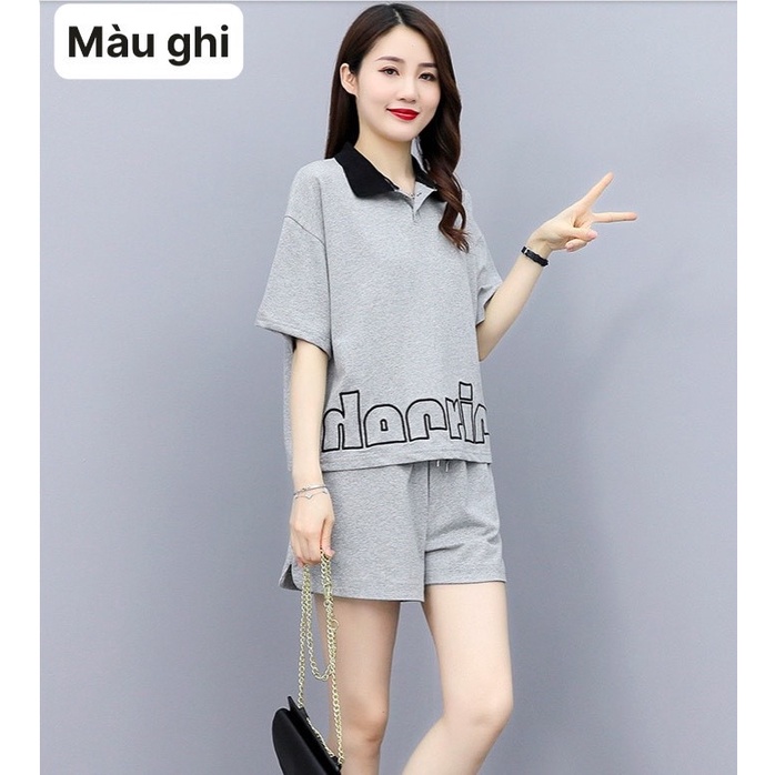 (RẺ VÔ ĐỊCH + FREESHIP) Bộ đồ nữ dễ thương - Quần Đùi áo kiểu mặc nhà hay Dạo phố siêu đẹp giá rẻ vô địch