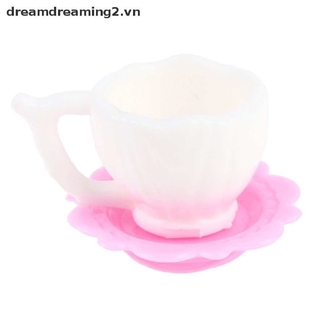 Ám trà và tách cà phê 3 món cho nhà búp bê