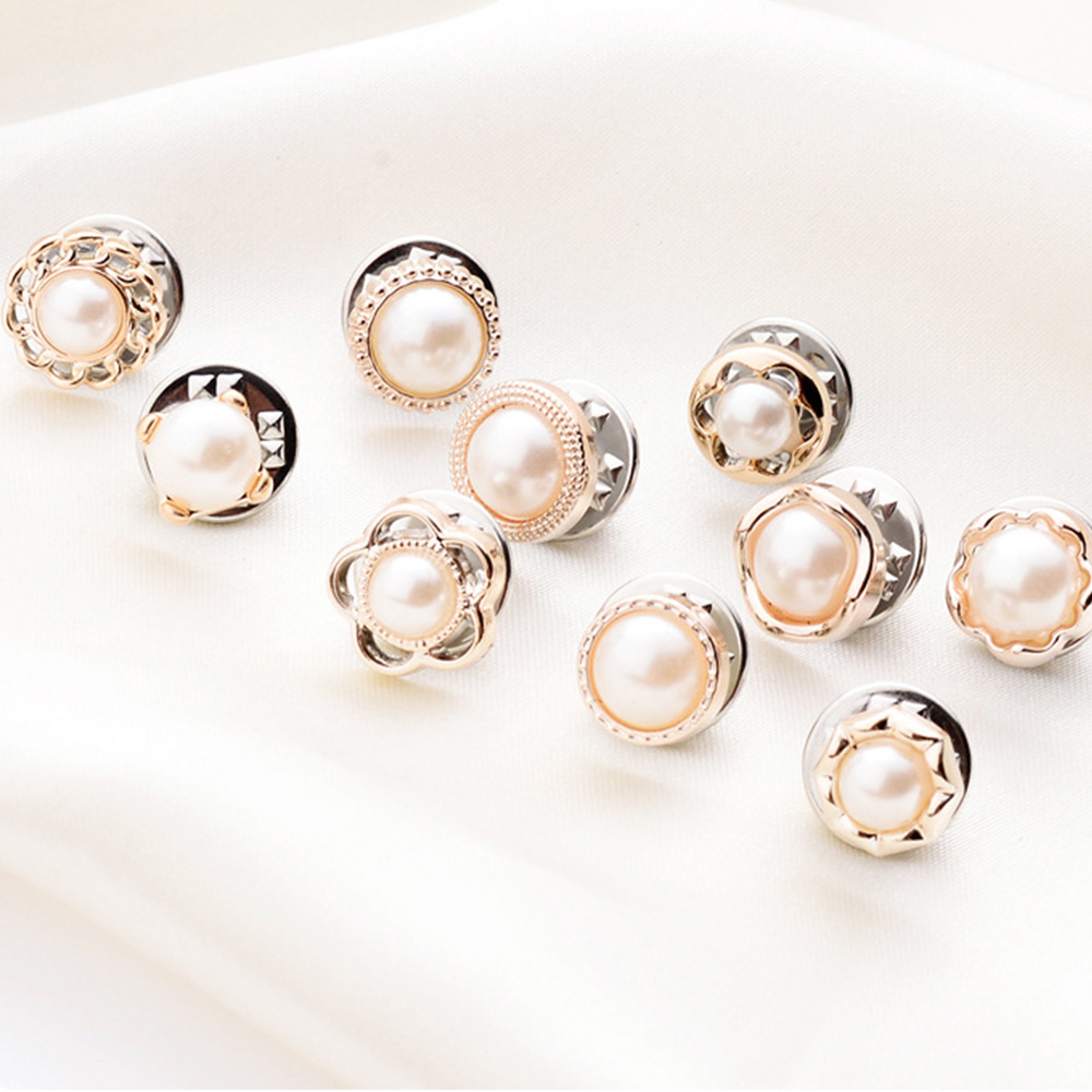 Set 10 khuy cài áo 2life kiểu thời trang Hàn Quốc