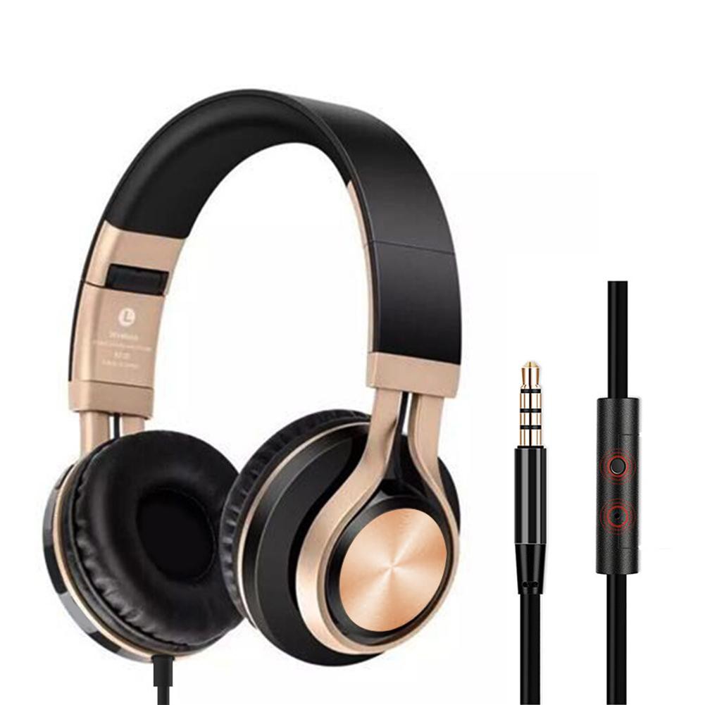 [rem]★K2 Portable 3.5mm Audio Wired Headphone Super Bass Over Ear Earphone Headset | WebRaoVat - webraovat.net.vn