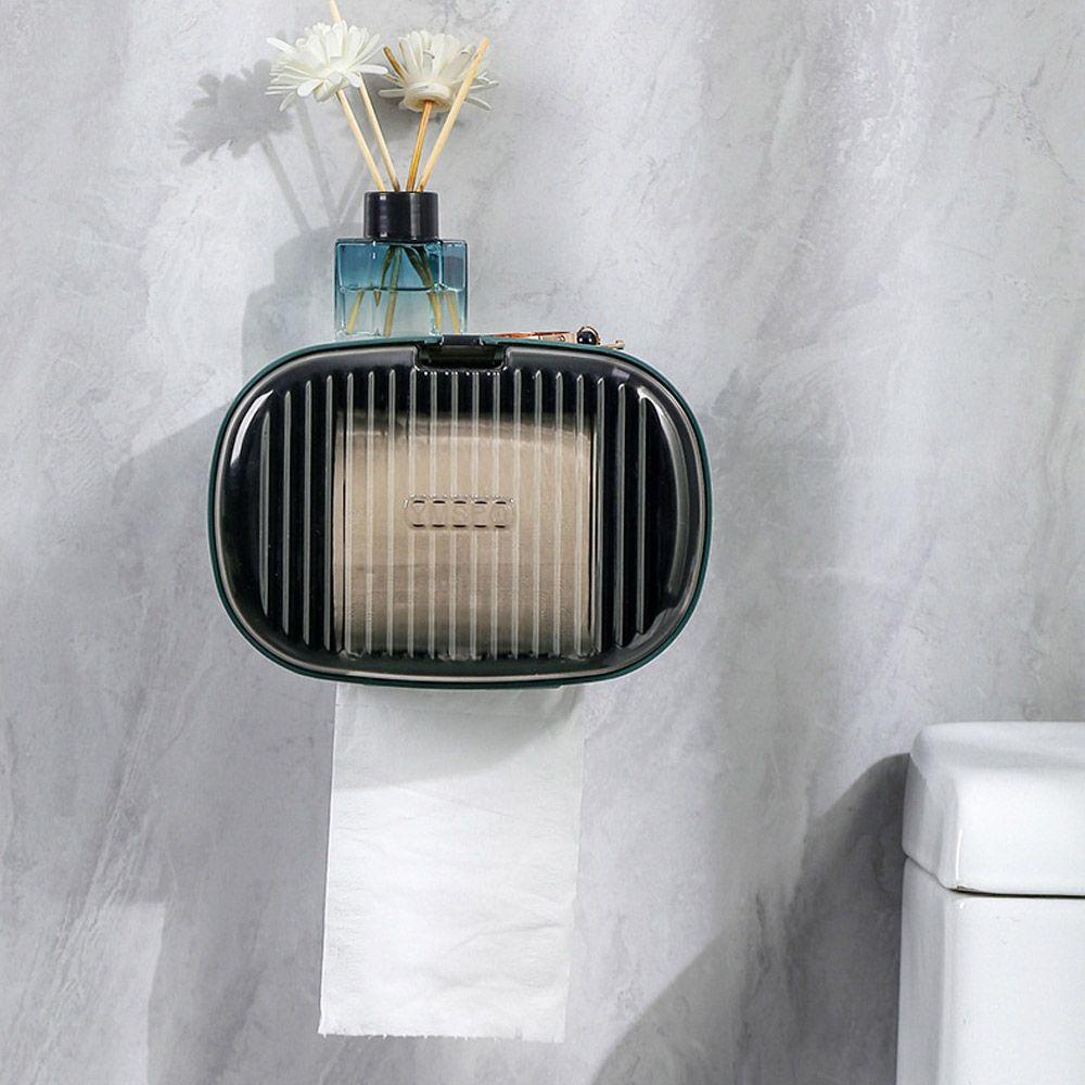 GOGOUP Giá Đỡ Cuộn Giấy Vệ Sinh / Cuộn Giấy Vệ Sinh Chống Nước Không Cần Đục Lỗ Cho Nhà Bếp