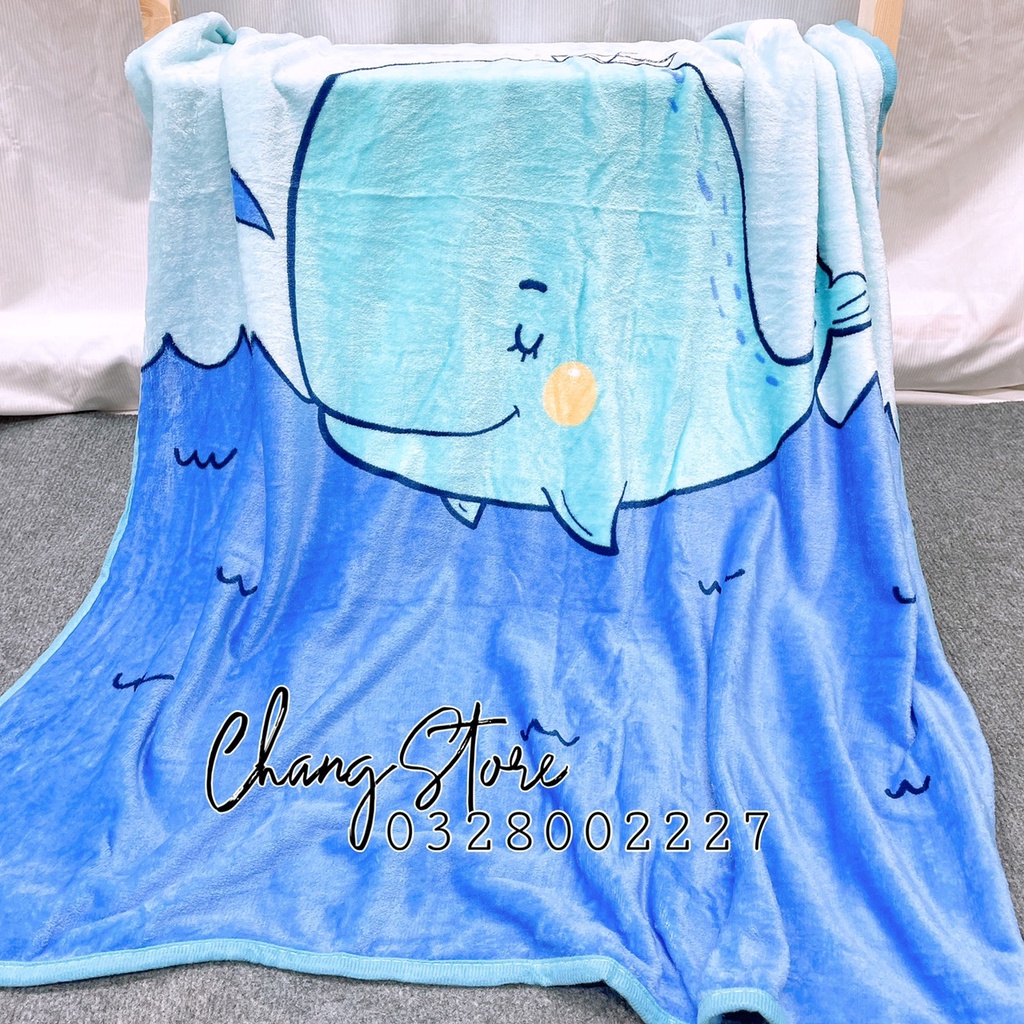 Chăn/ Mền Tuyết Nhung Cho Bé Hàng Loại 1- Siêu Mềm Mịn- Dễ Thương