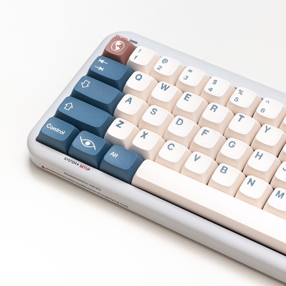 133 phím GMK Earth Tones Keycaps XDA Profile PBT DYE SUB Bàn phím cơ Keycap