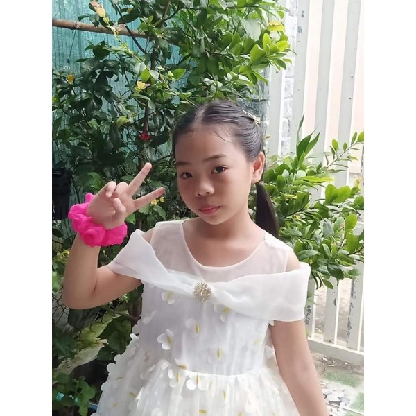 Dây cột tóc - Đồ cột tóc phong cách Vintage - Scrunchies dễ thương