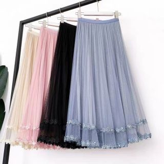 Chân váy lưới tutu
