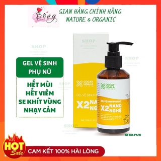 Gel vệ sinh  x2 nano nghệ 150ml
