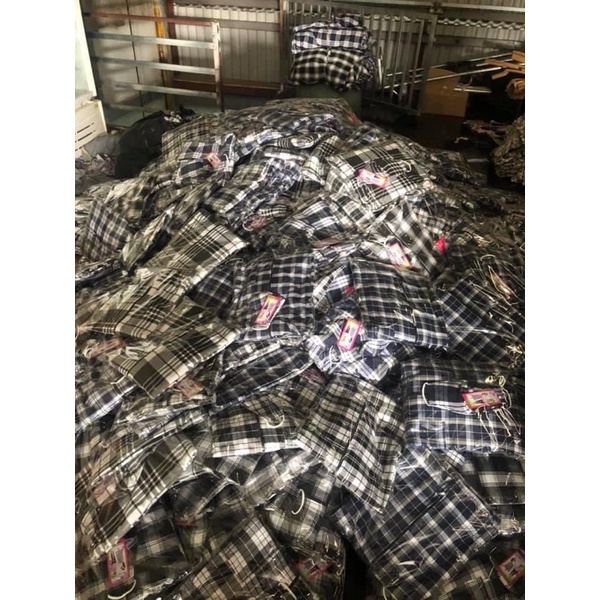 Áo chống nắng kẻ sọc nam-Áo chống nắng kẻ caro 2 lớp cao cấp AB Store