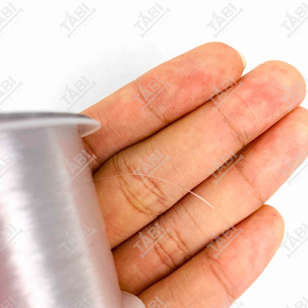 Cuộn 100 mét Cước Tàng Hình Buộc Rêu Trong Suốt, Siêu Mỏng Chỉ 0.2MM [CƯỚC TÀNG HÌNH]