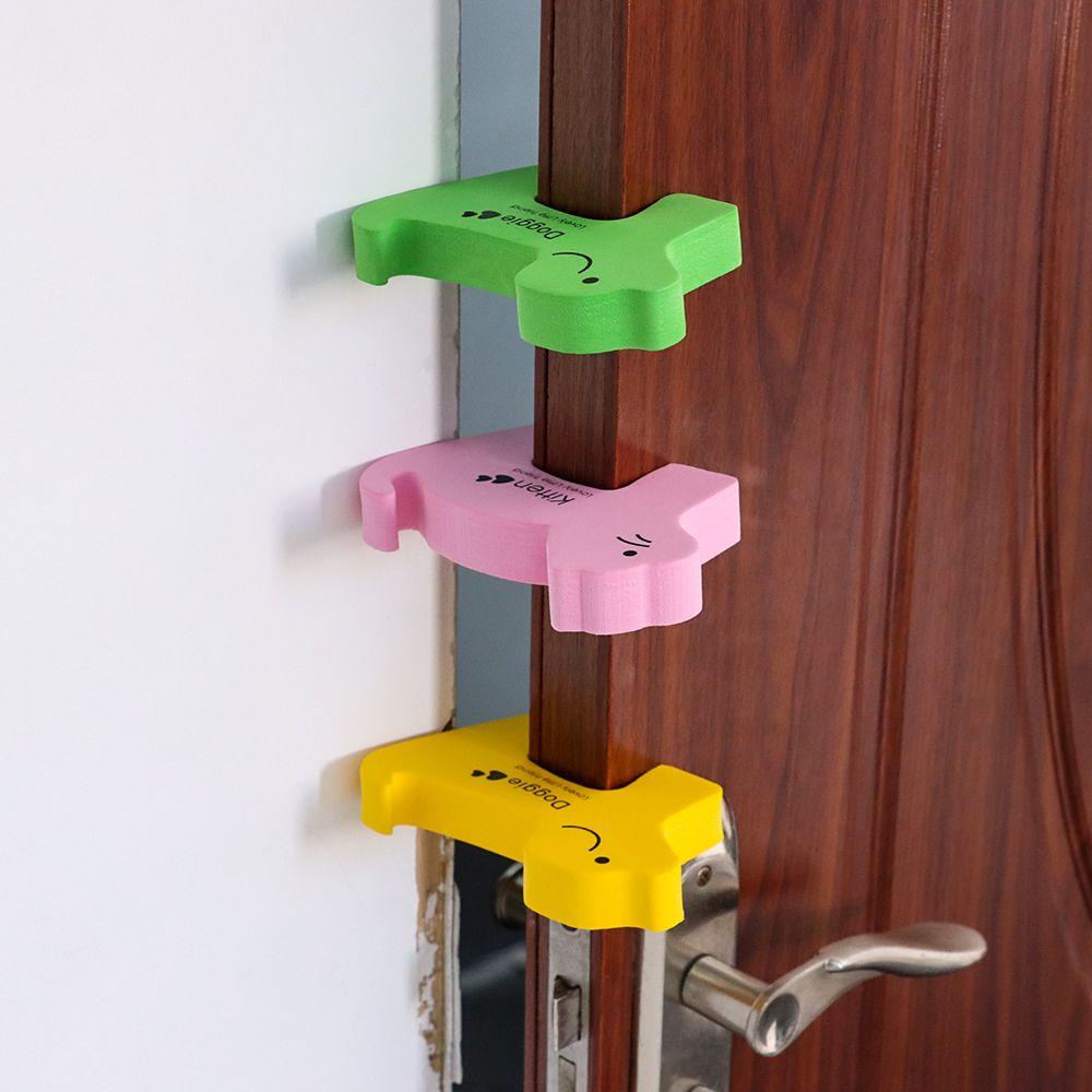 1 Miếng Chặn Cửa Bằng Xốp Mềm Bảo Vệ Ngón Tay Dùng Trong Phòng