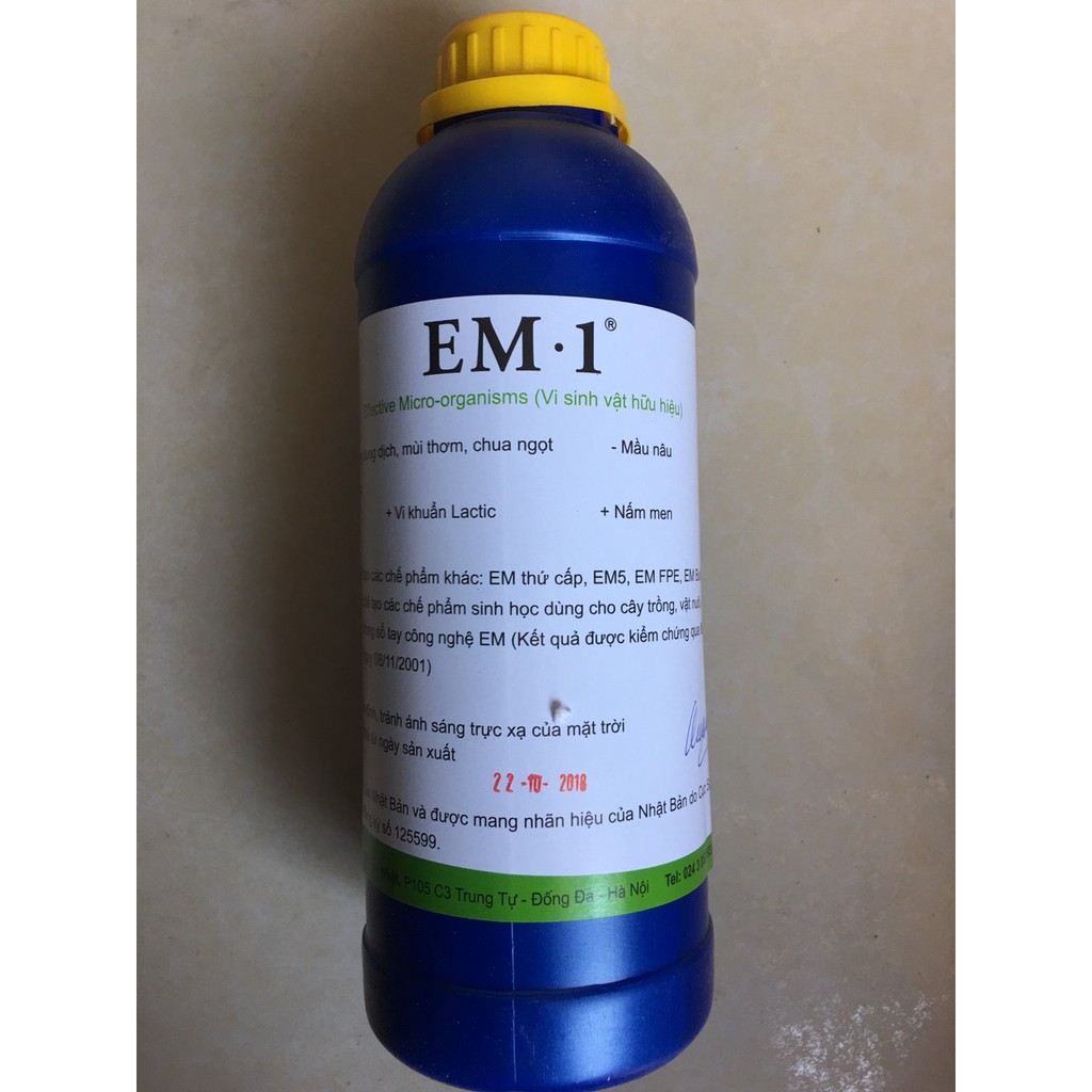 Combo chế phẩm EM men vi sinh và rỉ mật đường 1L phục vụ cho việc tạo EM, ủ phân hữu cơ, đậu tương, phân cá, làm GE