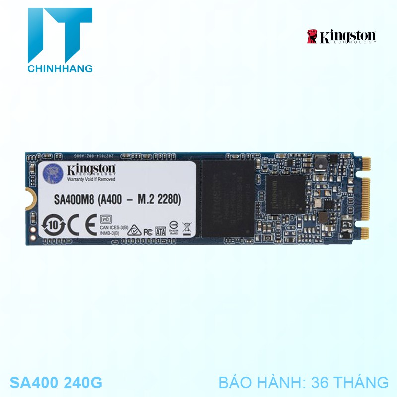 [Mã 1511ELSALE hoàn 7% đơn 300K] SSD Kingston 240GB SA400 Chuẩn M2 - HÀNG CHÍNH HÃNG | BigBuy360 - bigbuy360.vn