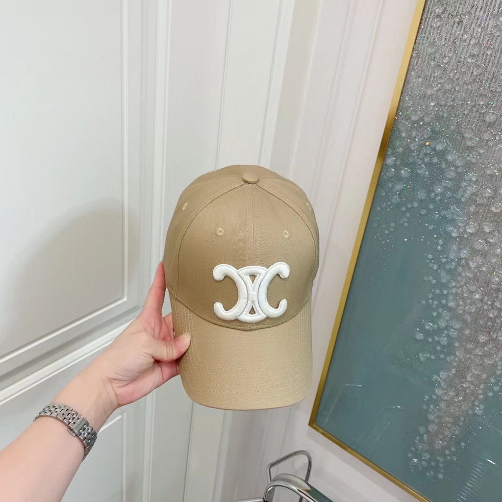 Nón Lưỡi Trai In Chữ Celin Arc de Triomphe Phiên Bản Đúng Đường Phố Cho Nam Và Nữ