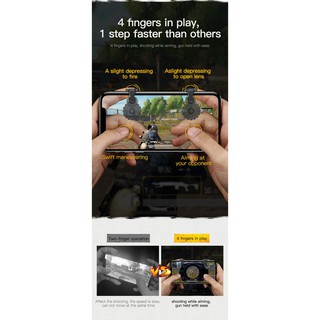 Bộ nút cơ hỗ trợ bắn Baseus Red-Dot Mobile Game Scoring Tool