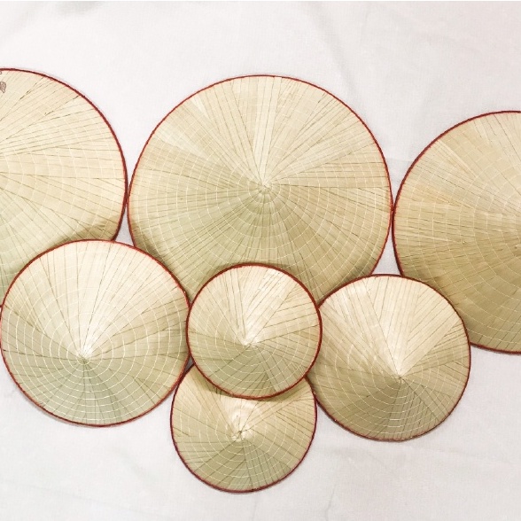 Nón Lá Trang Trí Đủ Size Trang Trí Mầm Non,Quán Cà Phê, Nhà Cửa, Cho Trẻ Múa