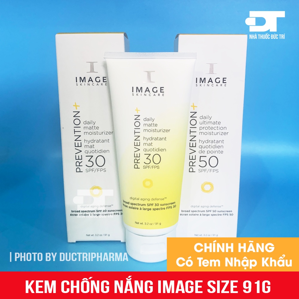 Kem Chống Nắng Image SPF50 Da Hỗn Hợp Và SPF 30 Cho Da Dầu