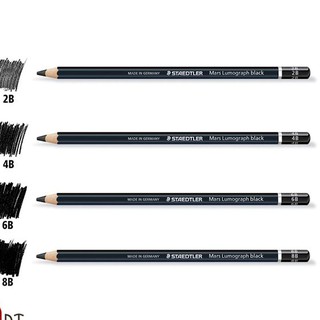 Chì Than Staedtler Mars Lumograph Black Cao Cấp 100B