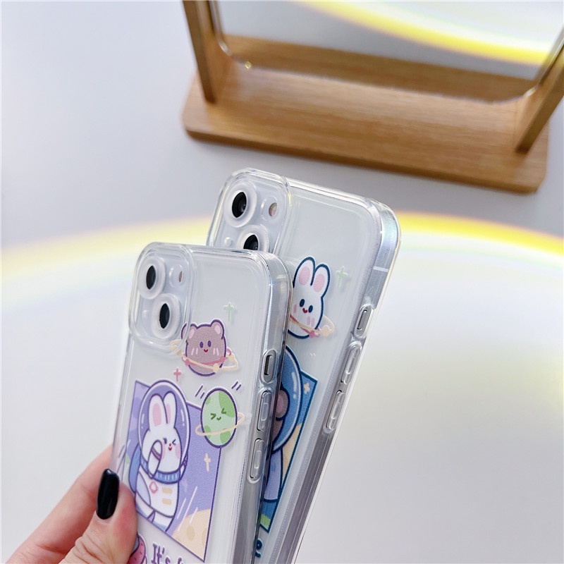 Ốp Điện Thoại Mềm In Hình Hoạt Hình Cho Iphone 12 13 11 Pro Max 6 6s 7 8 Plus X Xs Max XR