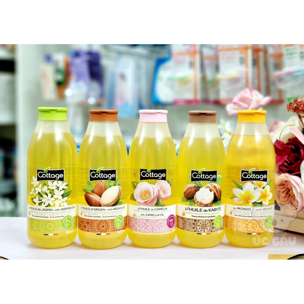 Sữa tắm Cottage Pháp 560ml
