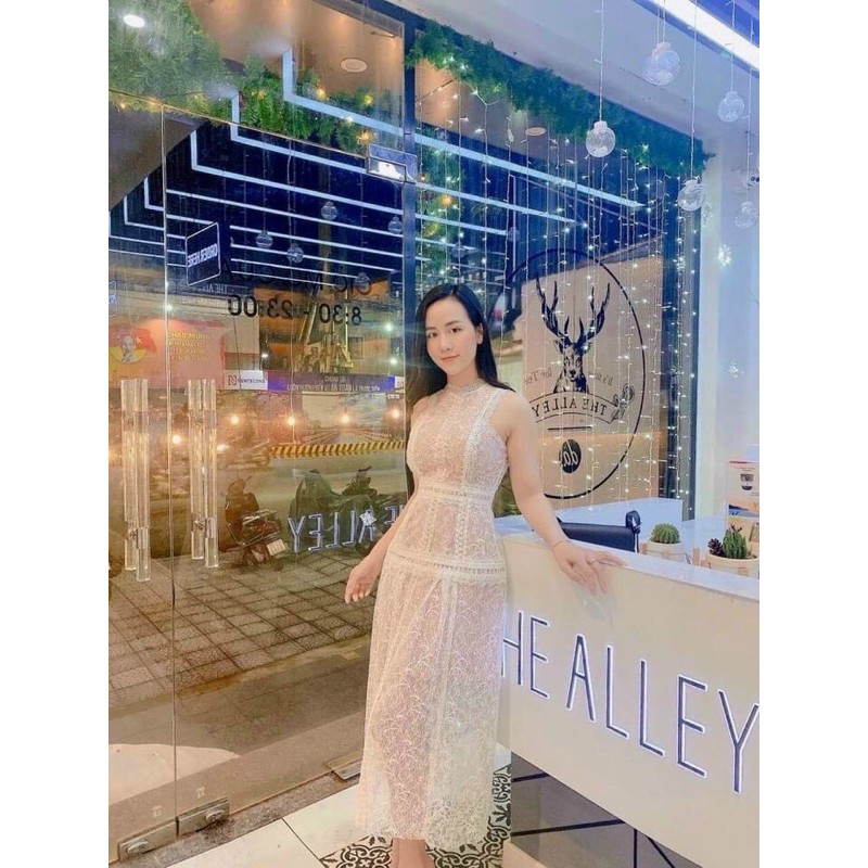 ẢNH THẬT TRẢI SÀN - ĐẦM REN SUÔNG