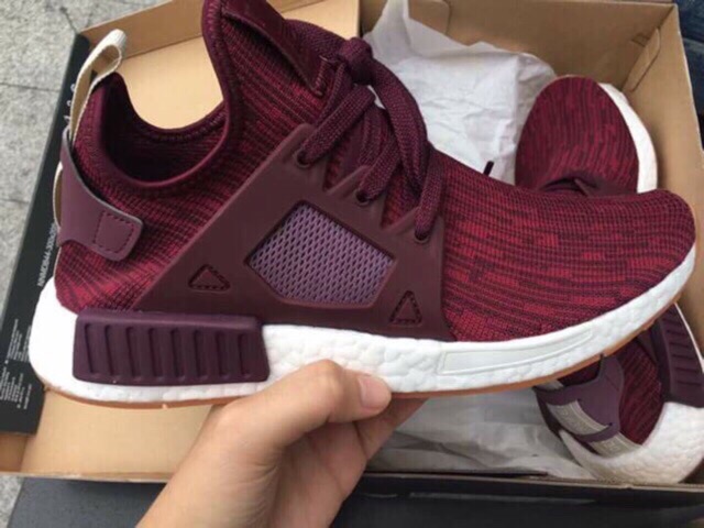 ( Hàng Mới Về ) Giầy Thể Thao Sneakers NMD XR1 đỏ mận ( nam nữ )