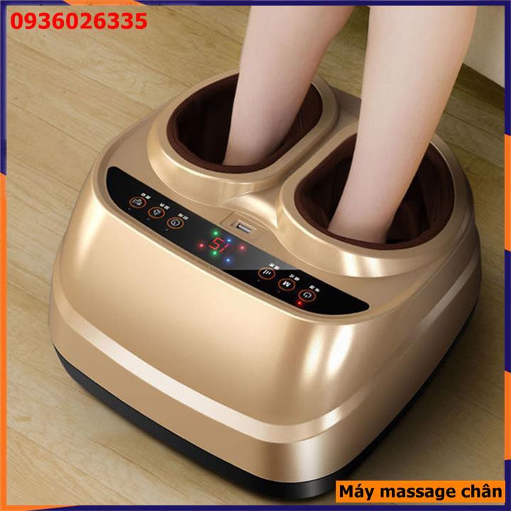 Máy massage bấm huyệt, có massage túi khí, cảm biến nhiệt hồng ngoại