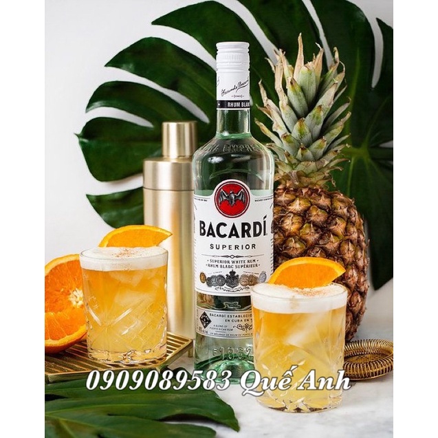 Nguyên Liệu Pha Chế ( Rhum Bacadi white 750ml )