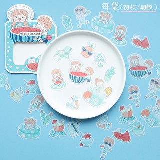 sticker gói 45 miếng