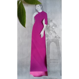 vải áo dài trơn giá rẻ