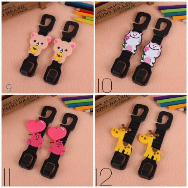 Móc treo đồ đa năng ghế sau ôtô