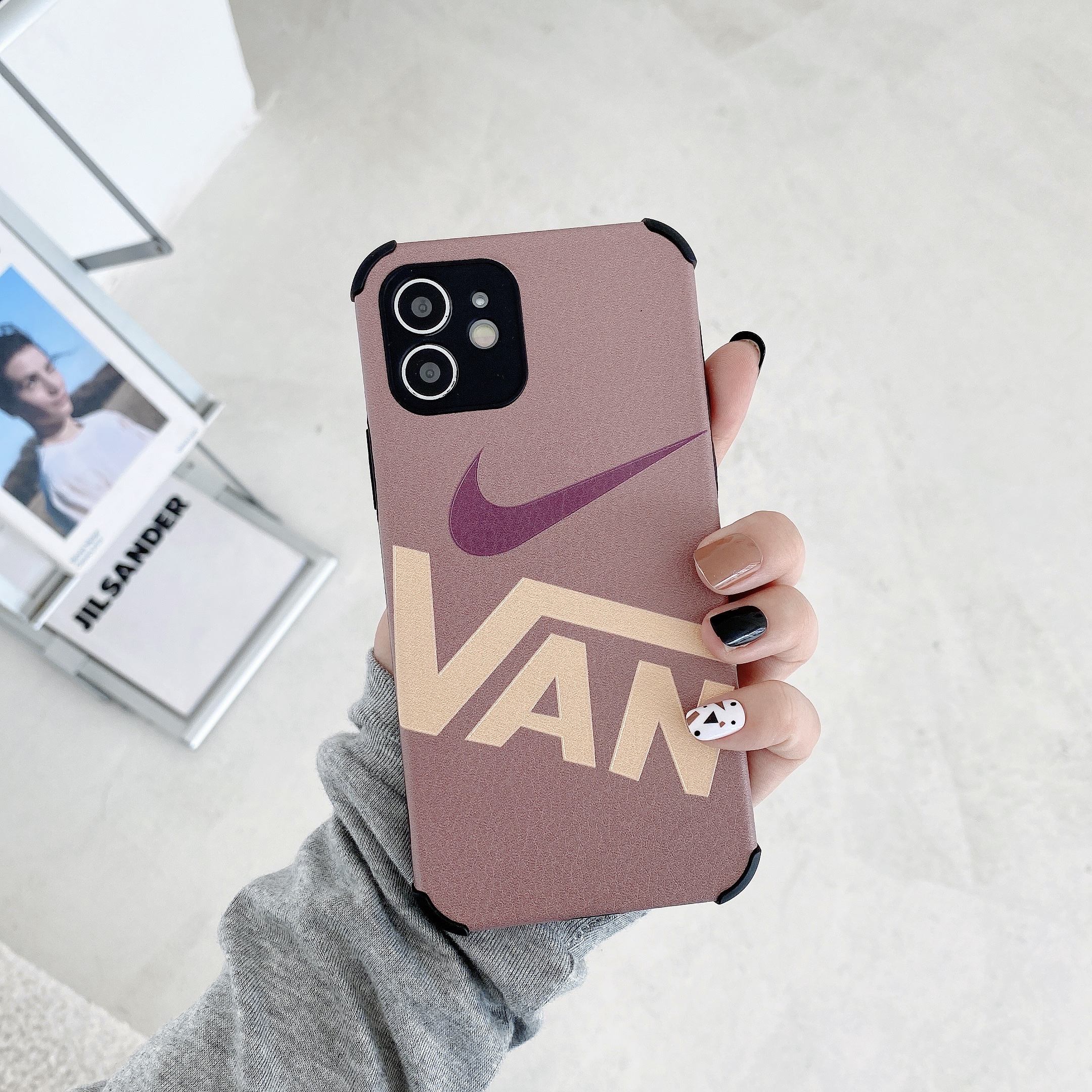 Huawei Mate 40 30 Pro P40 P30 Pro P40 Lite Nova 8 7 6 Pro 7i 8 7 6 SE 5 5i Pro 5z 4 Huawei Case Retro Street Fashion Capital Letters