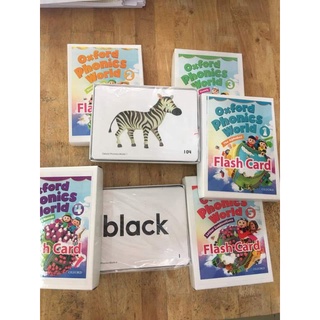 Flashcard Phonics World 1 Ép plastic