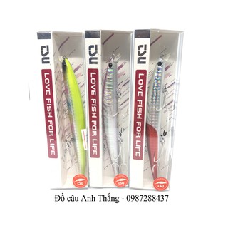 Mồi câu tsurinoya dw72 125mm - 14,3gram floating minnow