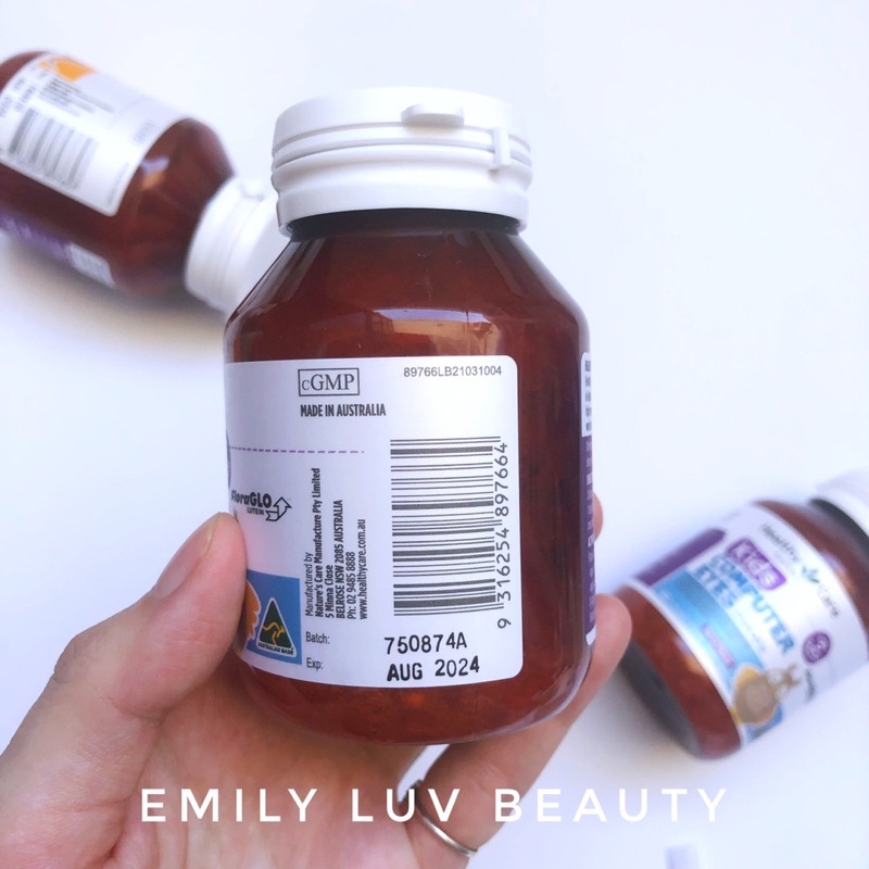 Viên nhai bổ mắt Healthy Care Computer Eyes cho bé 2 tuổi +