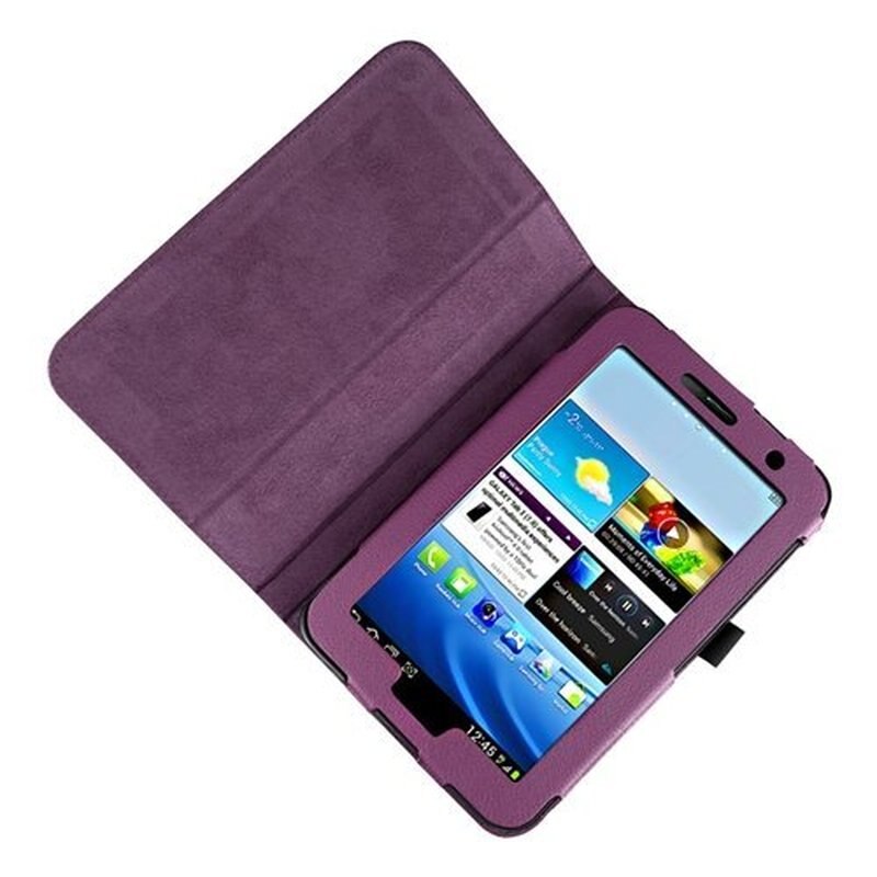 Bao da bảo vệ cho  Samsung Galaxy Tab 2 7.0"GT-P3100 P3110 P3108 P6200 7 inch Magnetic PU Leather case