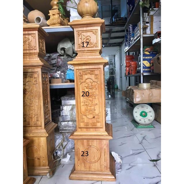 Miễn Phí Ship ,Trụ Phúc Lộc Thọ, Lim Nam Phi, Xuân Hạ Thu Đông