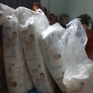 Combo 150 quần bỉm nanu baby size m/l/xl