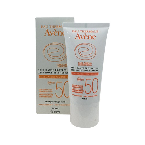 Kem Chống Nắng Avene Very High Protection Mineral Cream SPF 65 60 ml