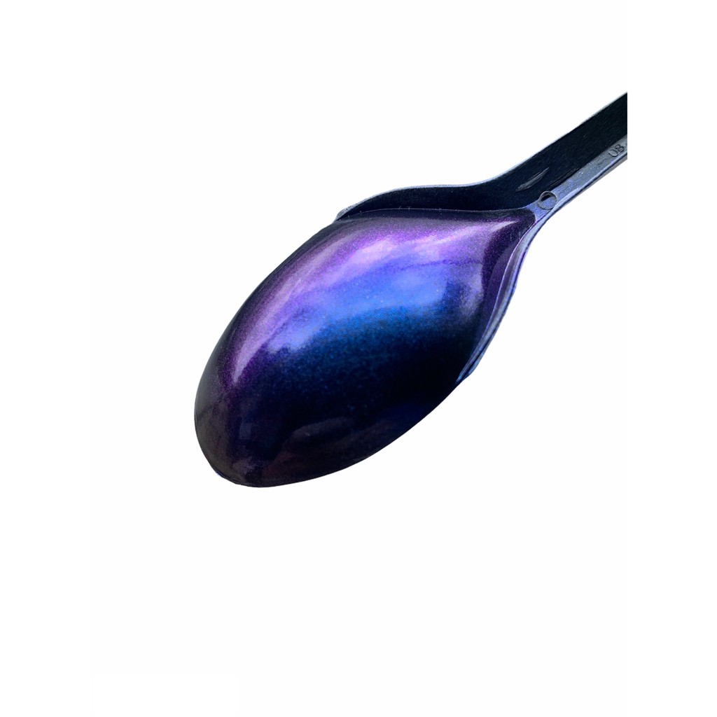 50g Sơn Màu Xanh Dương Titan chuyển Tím theo góc nhìn